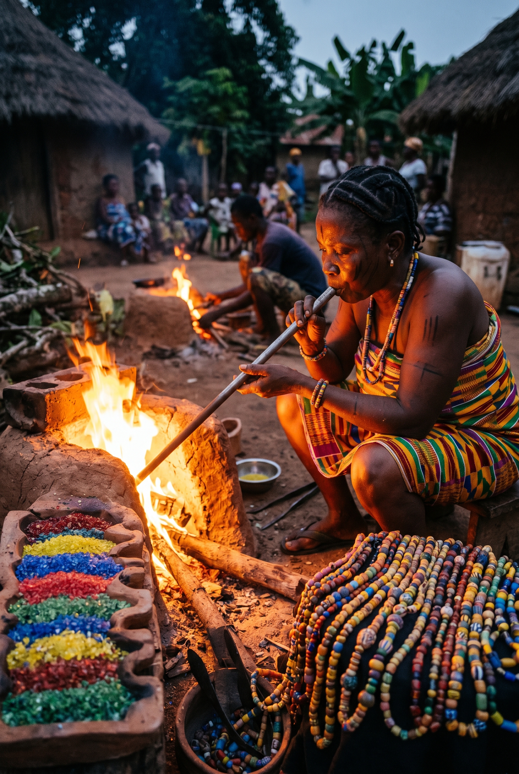 Fire, Glass, and Memory: The Krobo Bead-Making Tradition in Ghanaian History and Culture cover image